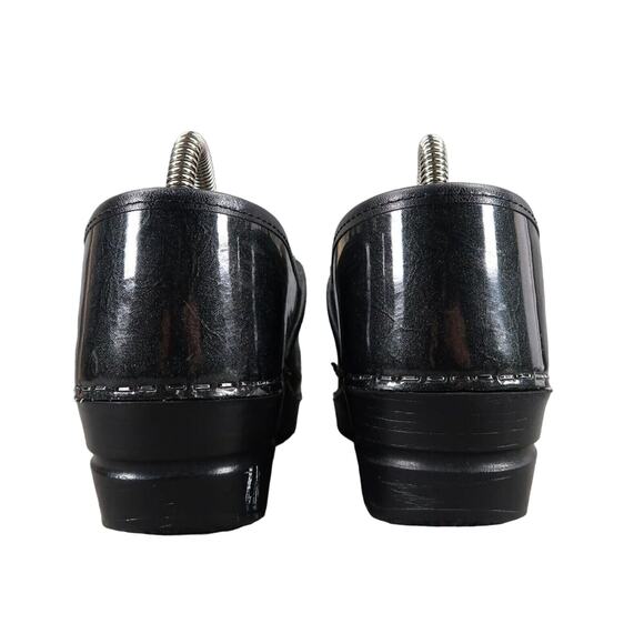 Sanita Shoes Womens 40 Clogs Comfort Slip On Danish Patent Leather Work Classic - Picture 5 of 16